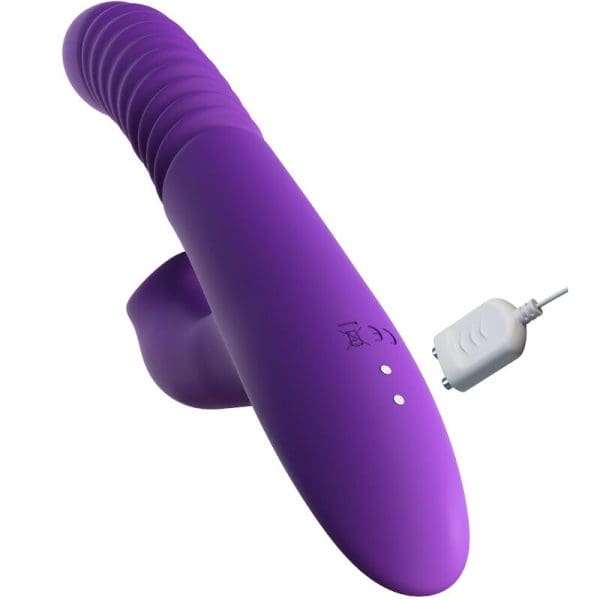 FANTASY FOR HER - CLITORIS STIMULATOR WITH HEAT OSCILLATION AND VIBRATION FUNCTION VIOLET 4